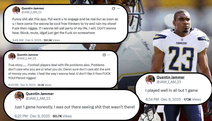 Ex-NFL Star Quentin Jammers' Stunning Confession Goes Viral: Find Out All the Details Here