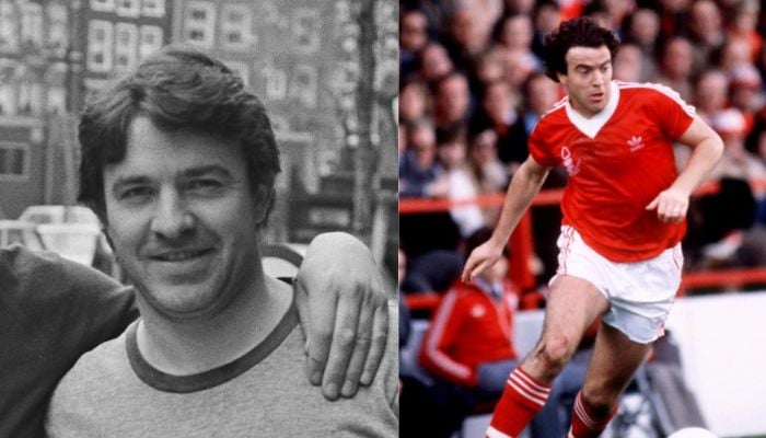 Nottingham Forest legend John Robertson dies aged 72, cause of death undisclosed