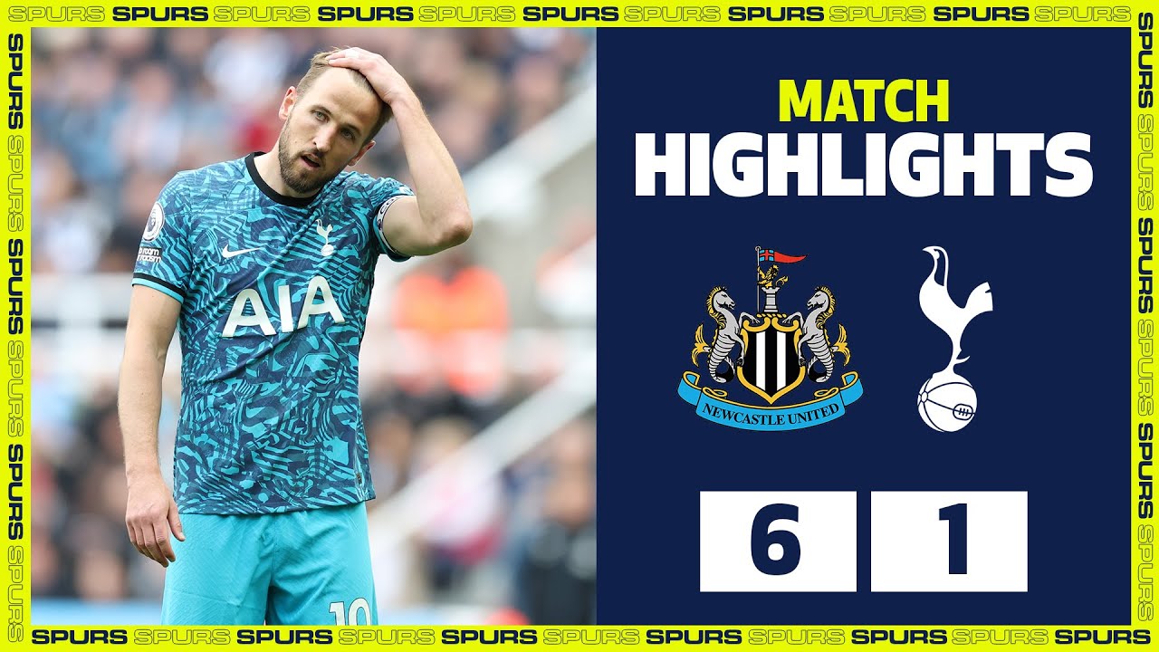 NEWCASTLE UNITED 6-1 SPURS | HIGHLIGHTS - YouTube