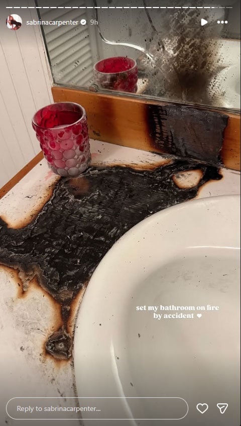 Sabrina Carpenter Gives Fans a Tour of the Burned House in New Update