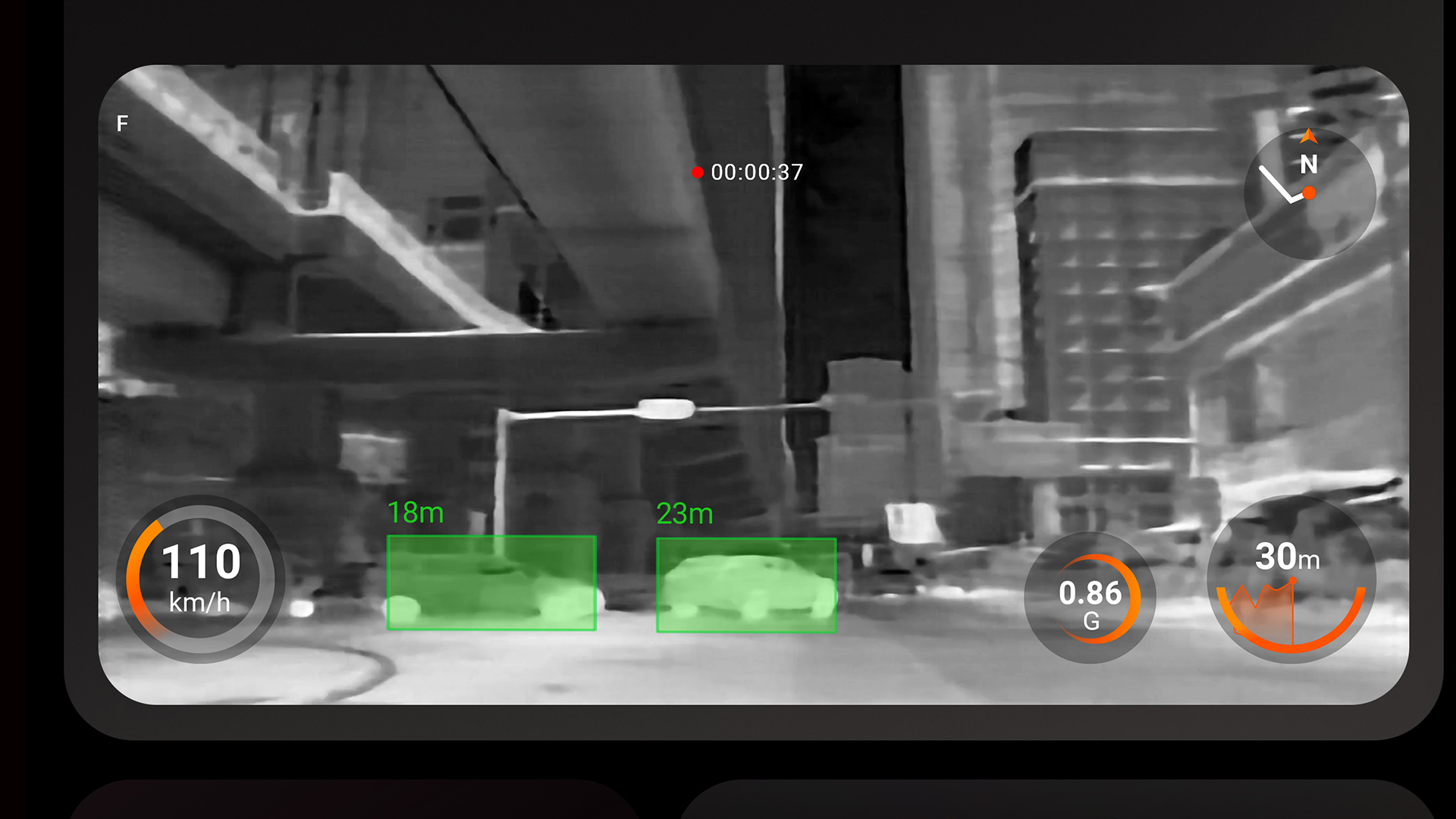 Vantrue Pilot 2 on-board camera