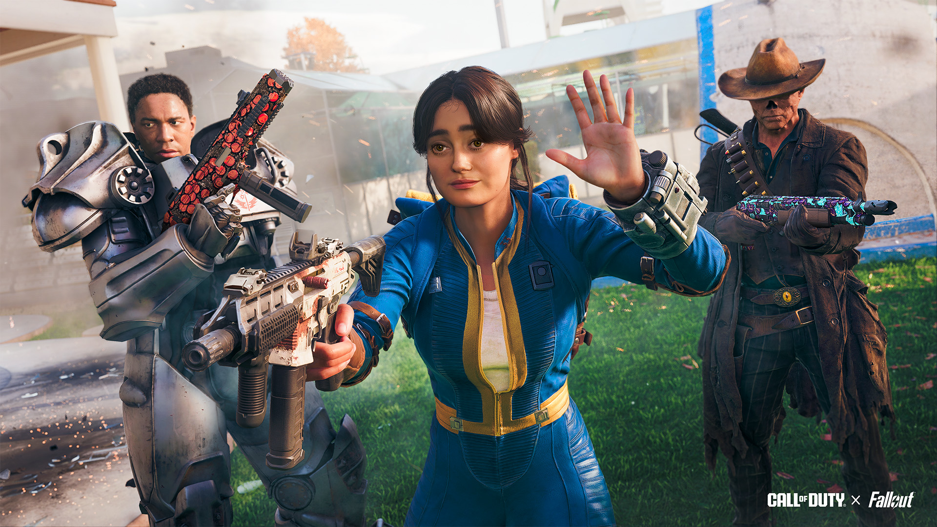 The new operators of the Call of Duty x Fallout crossover.