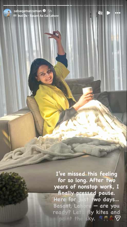 Showbiz stars rejoice as Lahore welcomes Basant back