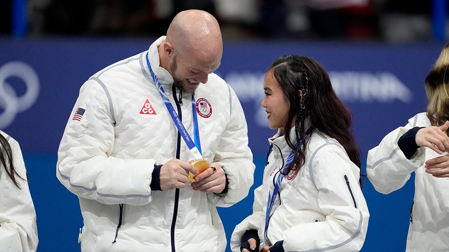 Danny O'Shea and Ellie Kam party