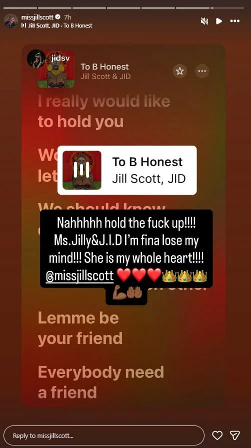 Popular Rapper Reacts to Collab with Jill Scott: Losing Your Mind