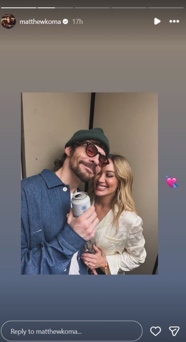 Hilary Duff and Matthew Koma give sweet glimpse of marriage on special day