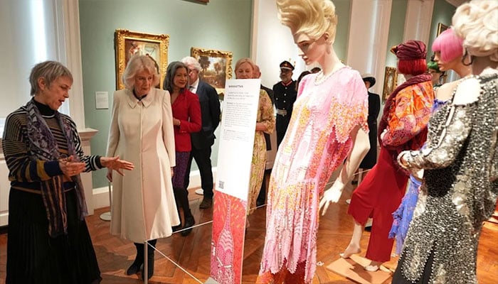 Queen Camilla highlights Zandra Rhodes' legacy