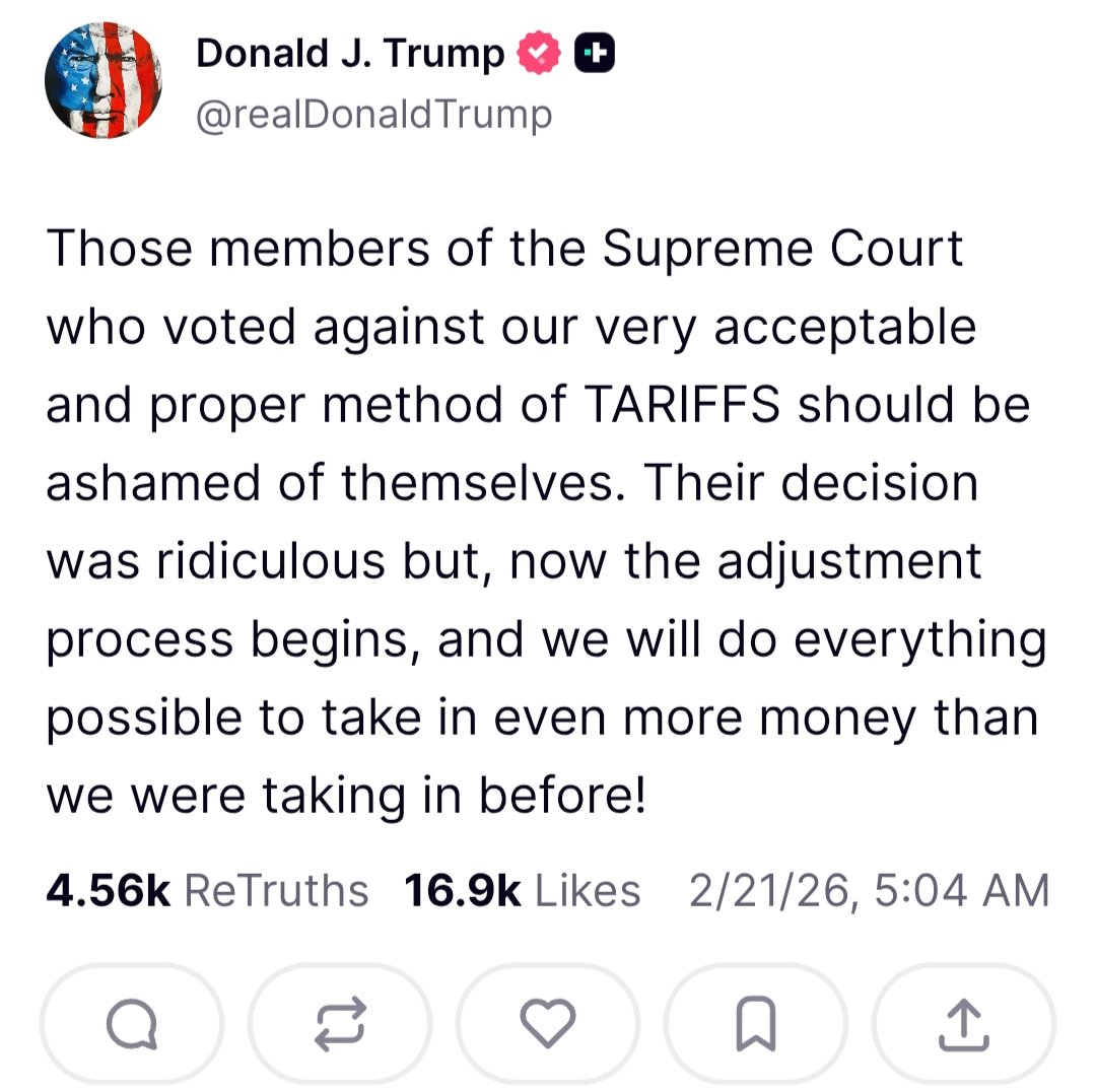 Furious Trump imposes new 10% tariffs after Supreme Court upends global levies