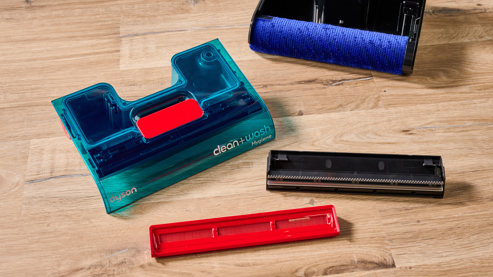 Dyson Clean+Wash Hygiene with disassembled floor head