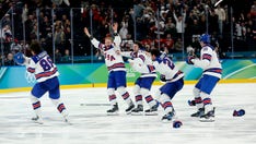 Team USA men's hockey arrives in Florida after winning Olympic gold