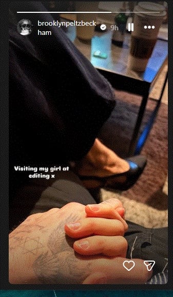 Brooklyn Beckham official Instagram account