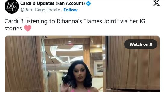 Cardi B Flaunts Tattoos After Fall On Stage During Little Miss Drama Tour