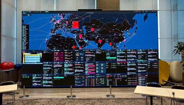 LED screens have evolved into a surveillance style monitor. — X/@IntCyberDigest