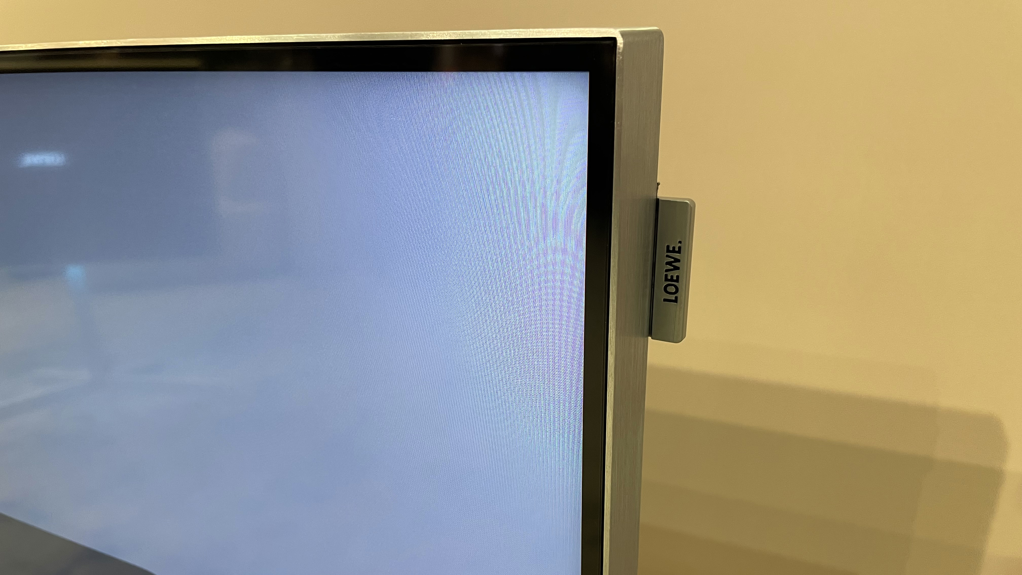 The Loewe Vega television at ISE 2026