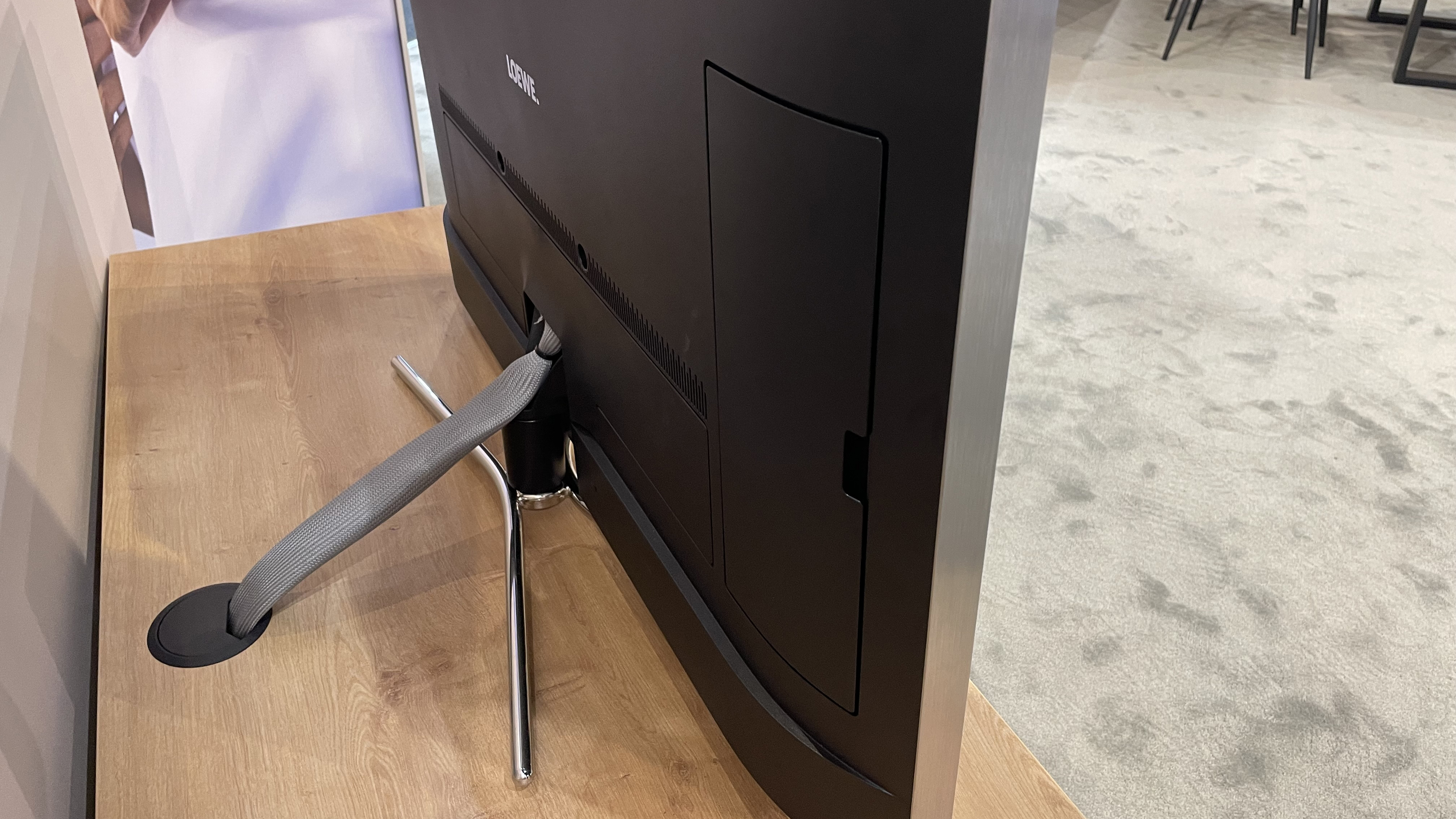 The Loewe Vega television at ISE 2026