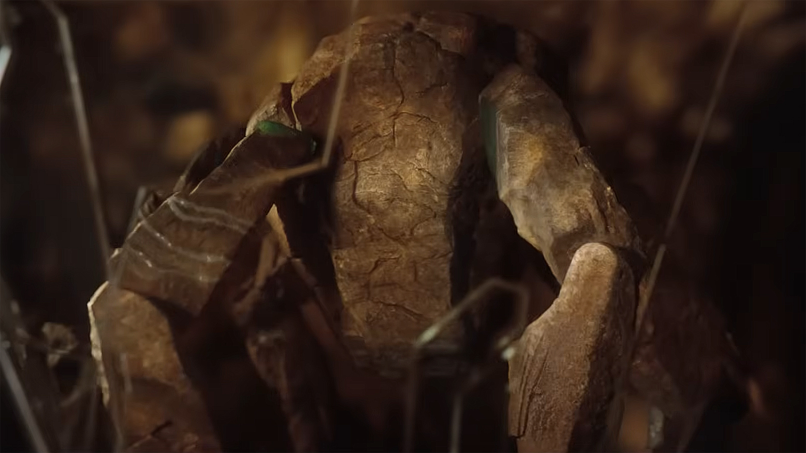 A close-up of Rocky, an alien known as Eridian, in Project Hail Mary