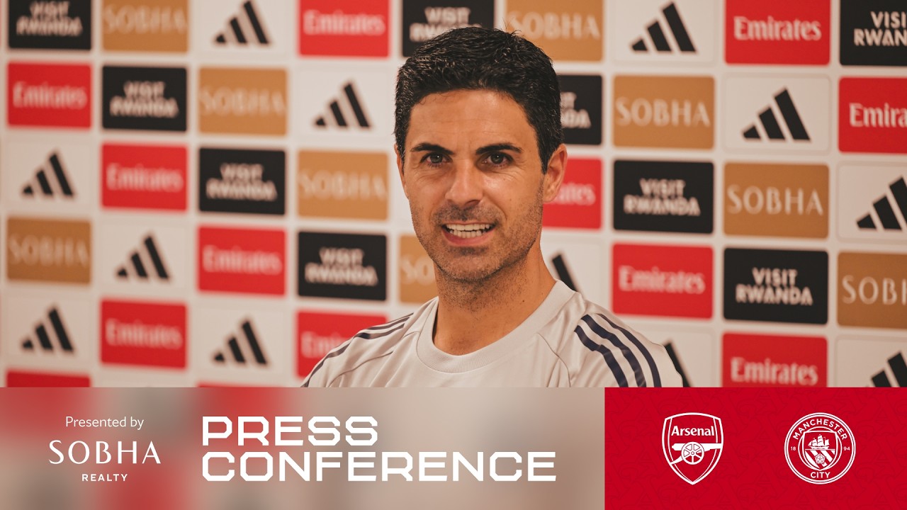 PRESS CONFERENCE | Mikel Arteta on Carabao Cup final l Manchester City injury updates and threat - YouTube