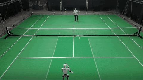 robot tennis