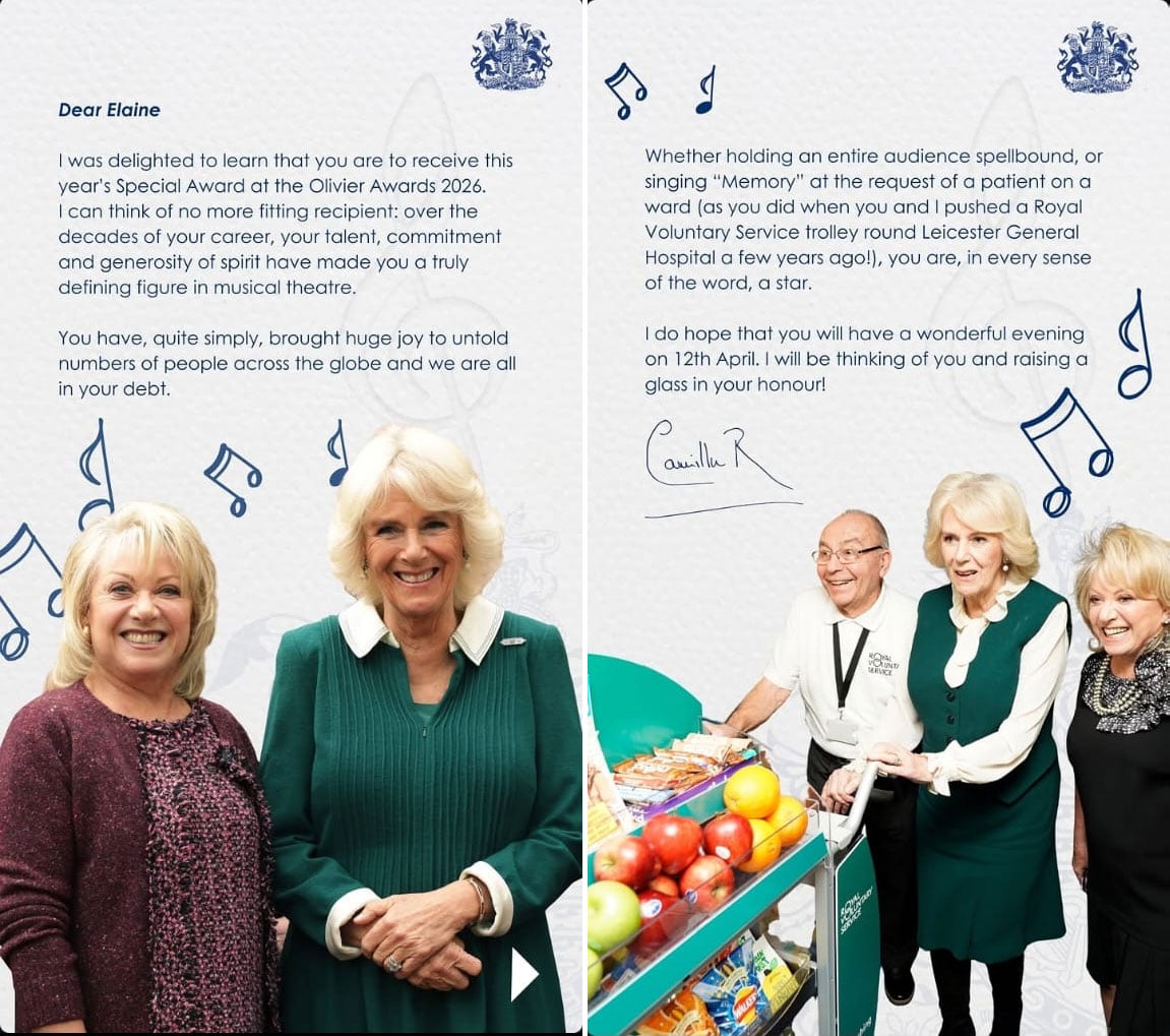 Queen Camilla writes personal letter as Harry and Meghan set to leave Montecito