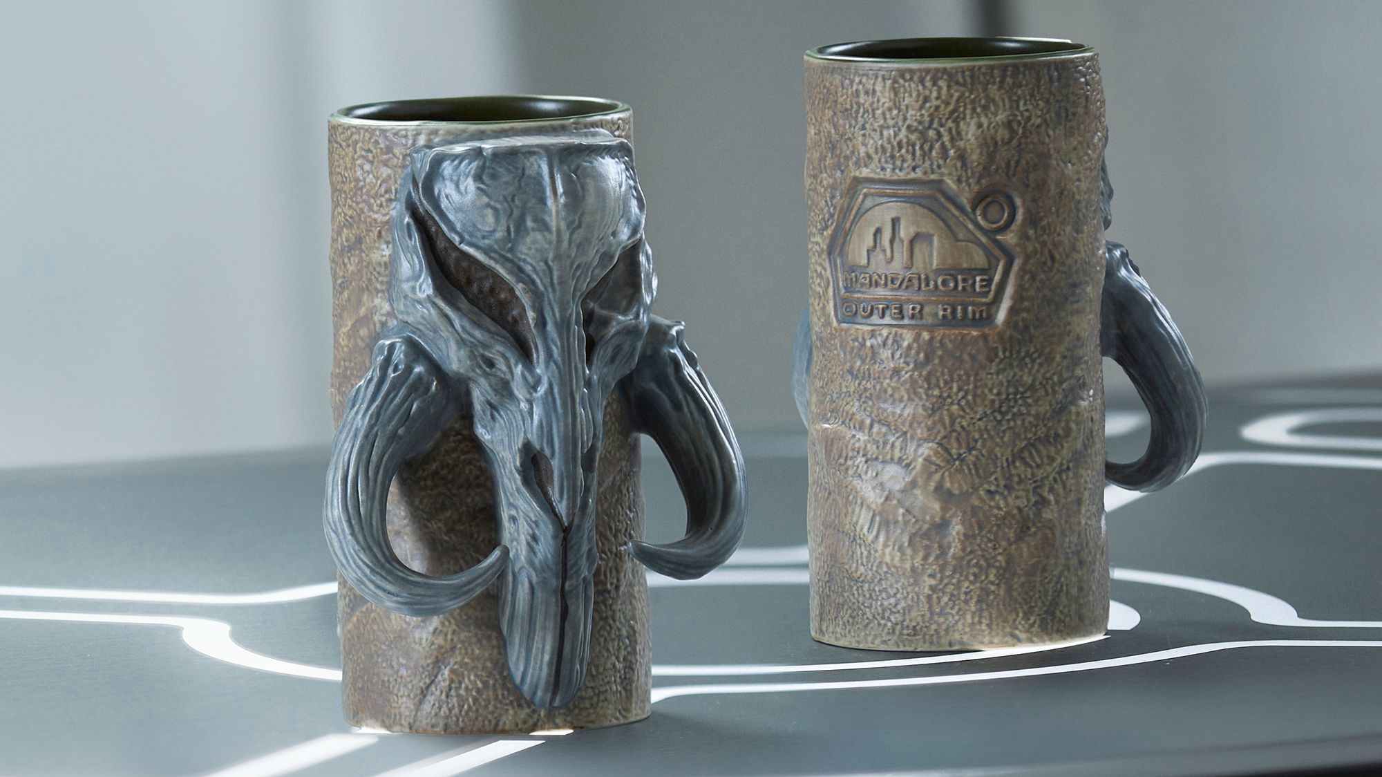 Mythosaur sculpted mug