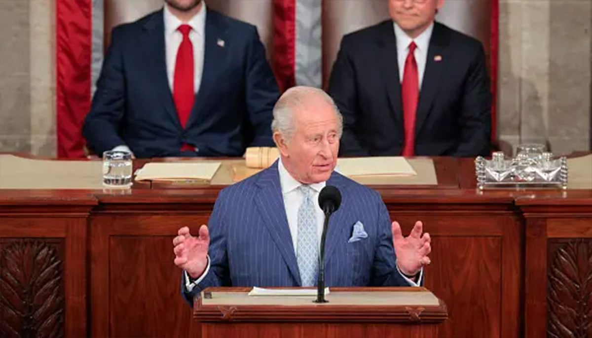 King Charles opens his speech to Congress with everything in common except language