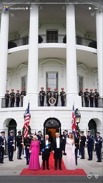 King Charles and Queen Camilla attend lavish state dinner at the White House