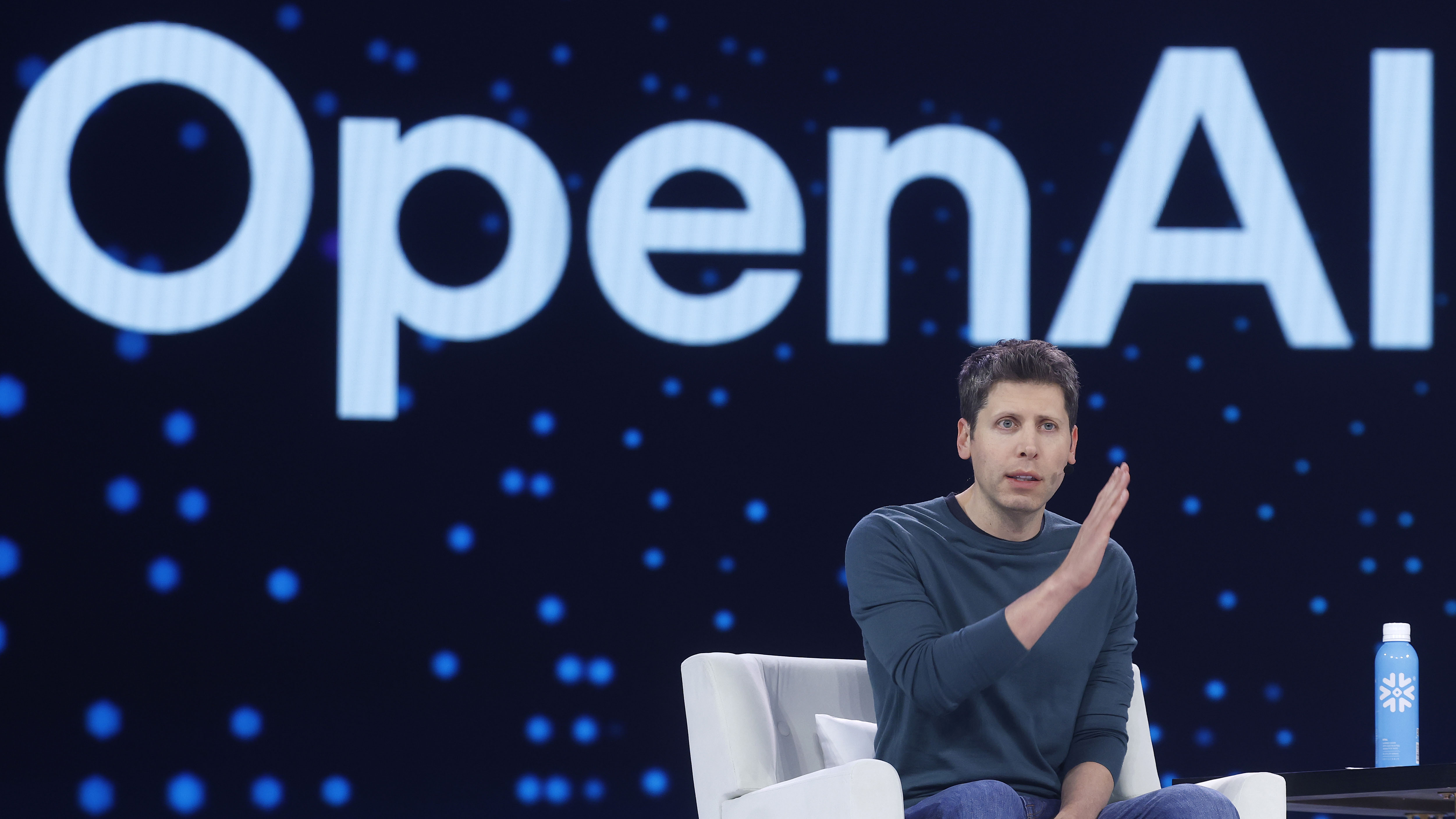 Open AI CEO speaks at annual Snowflake Summit in San Francisco