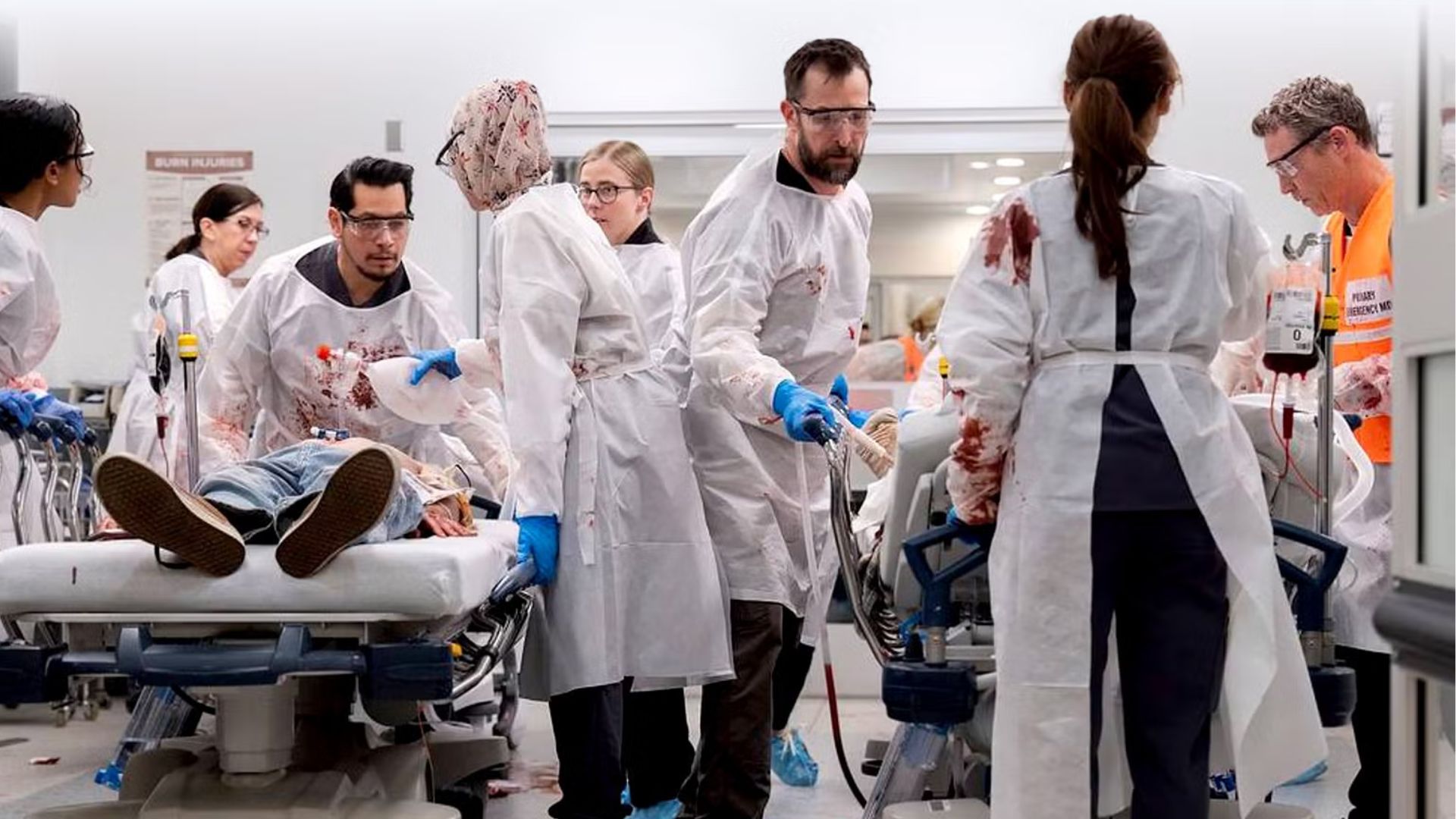 Pitt cast operates on two patients