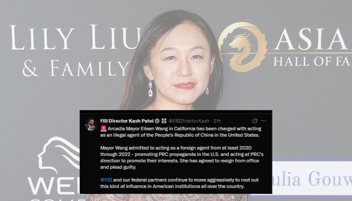 California Mayor Eileen Wang resigns after admitting to acting as a Chinese agent
