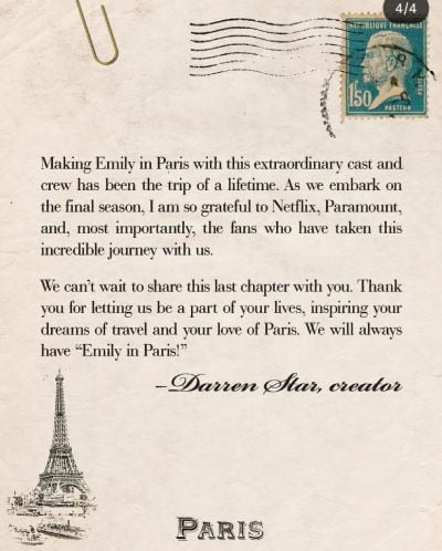 Emily in Paris to end season 6: Lilly Collins reacts