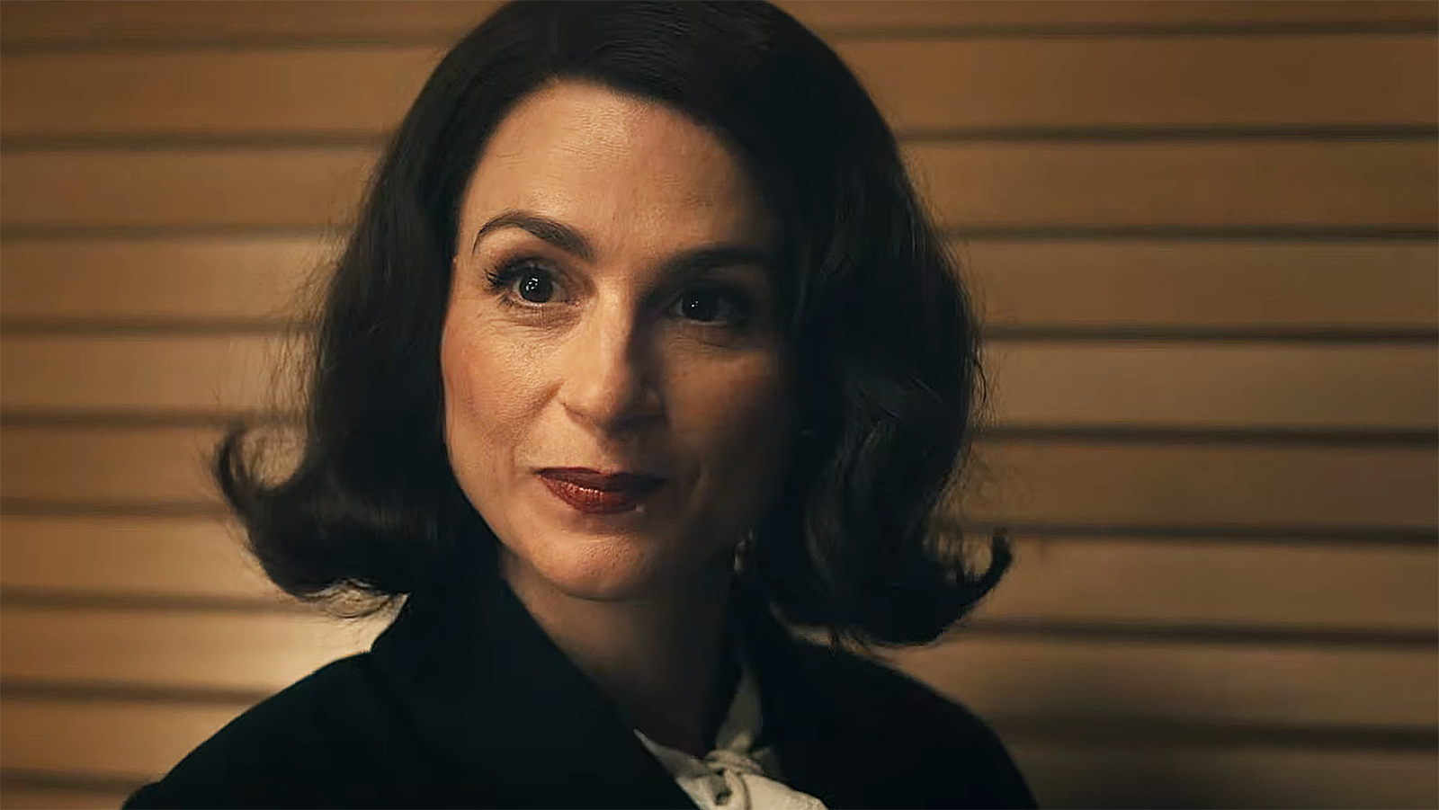 Aya Cash's Clara Vought/Liberty watching Soldier Boy off-camera in Vought Rising