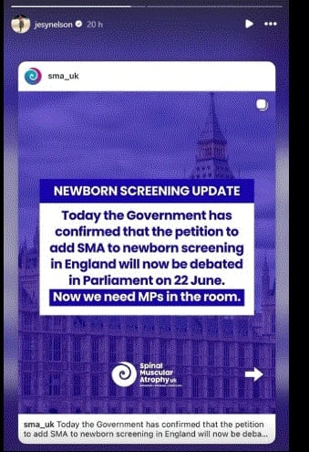 Jesy Nelson's fight for control of text messages moves closer to parliamentary approval