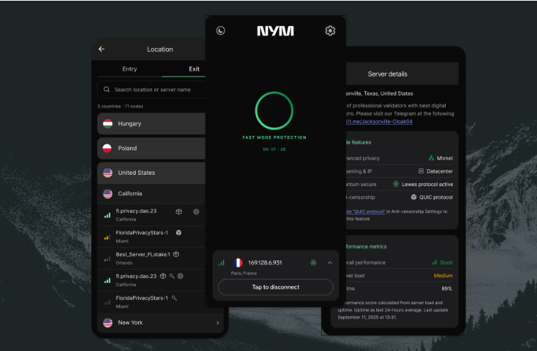 A Preview of the Redesigned NymVPN App (May 2026)