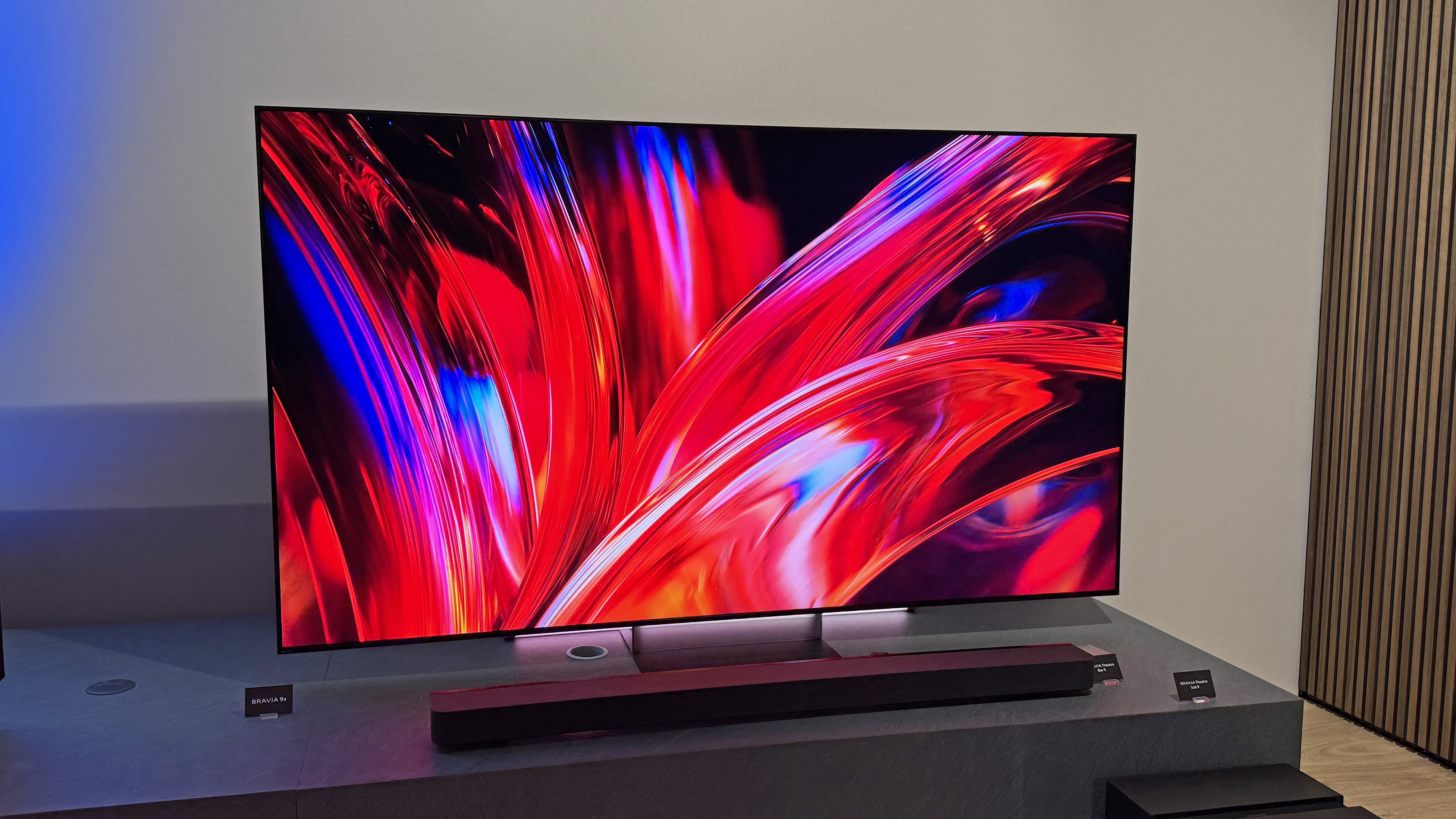 Sony Bravia 9 II TV displays purple and red colored streaks