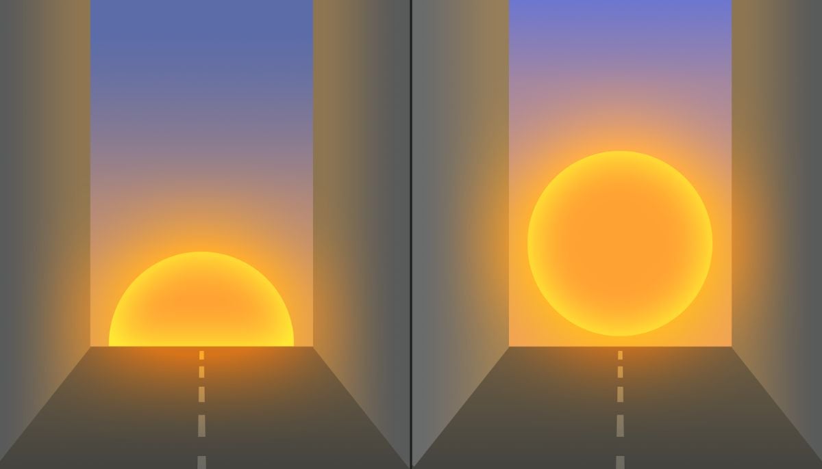 Credit: Vito Technology, 'Half Sun' solar is partially hidden below the horizon; “Full Sun” means that the full disk is visible just above