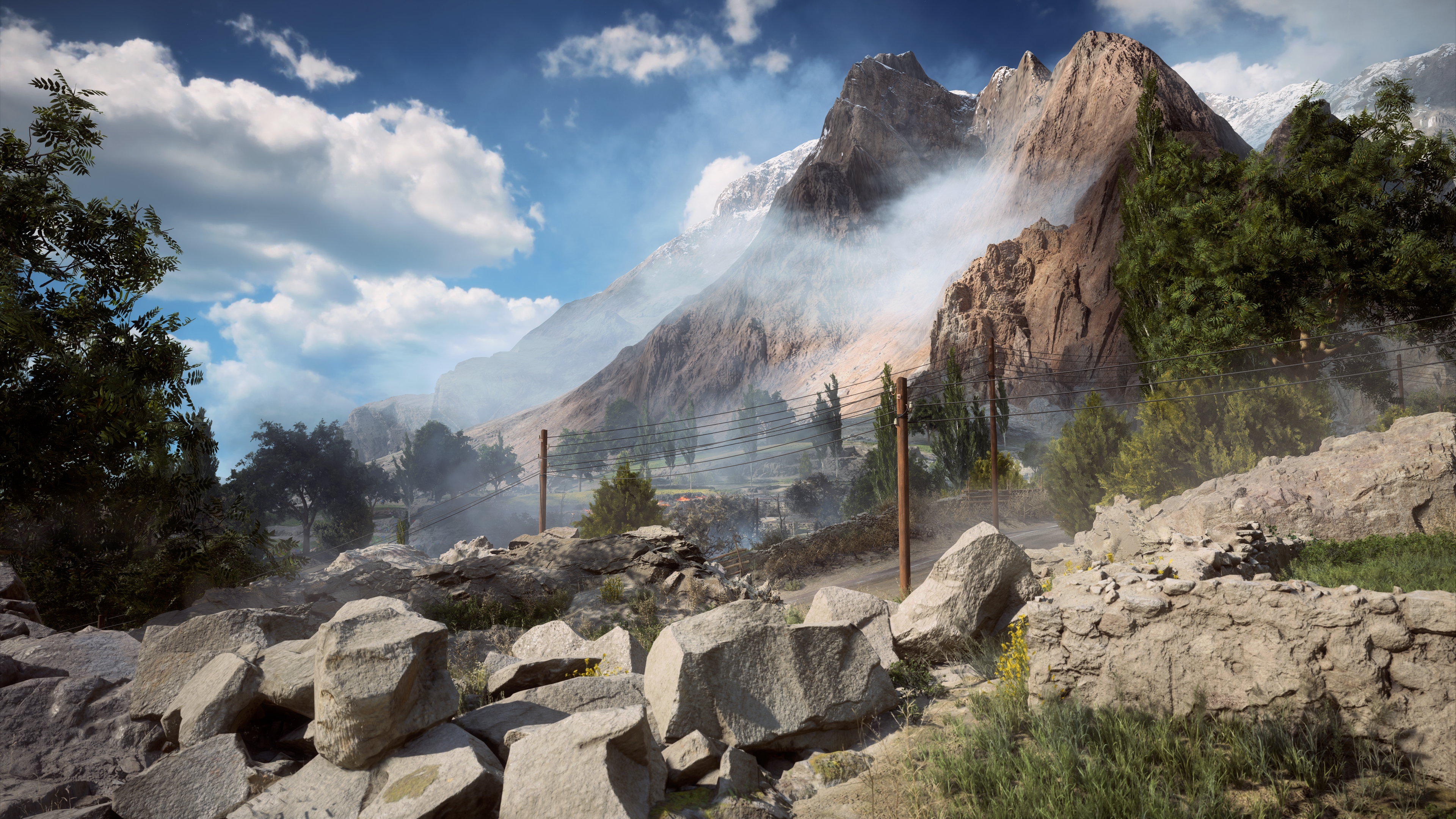 A screenshot of Railway to Golmud in Battlefield 6.