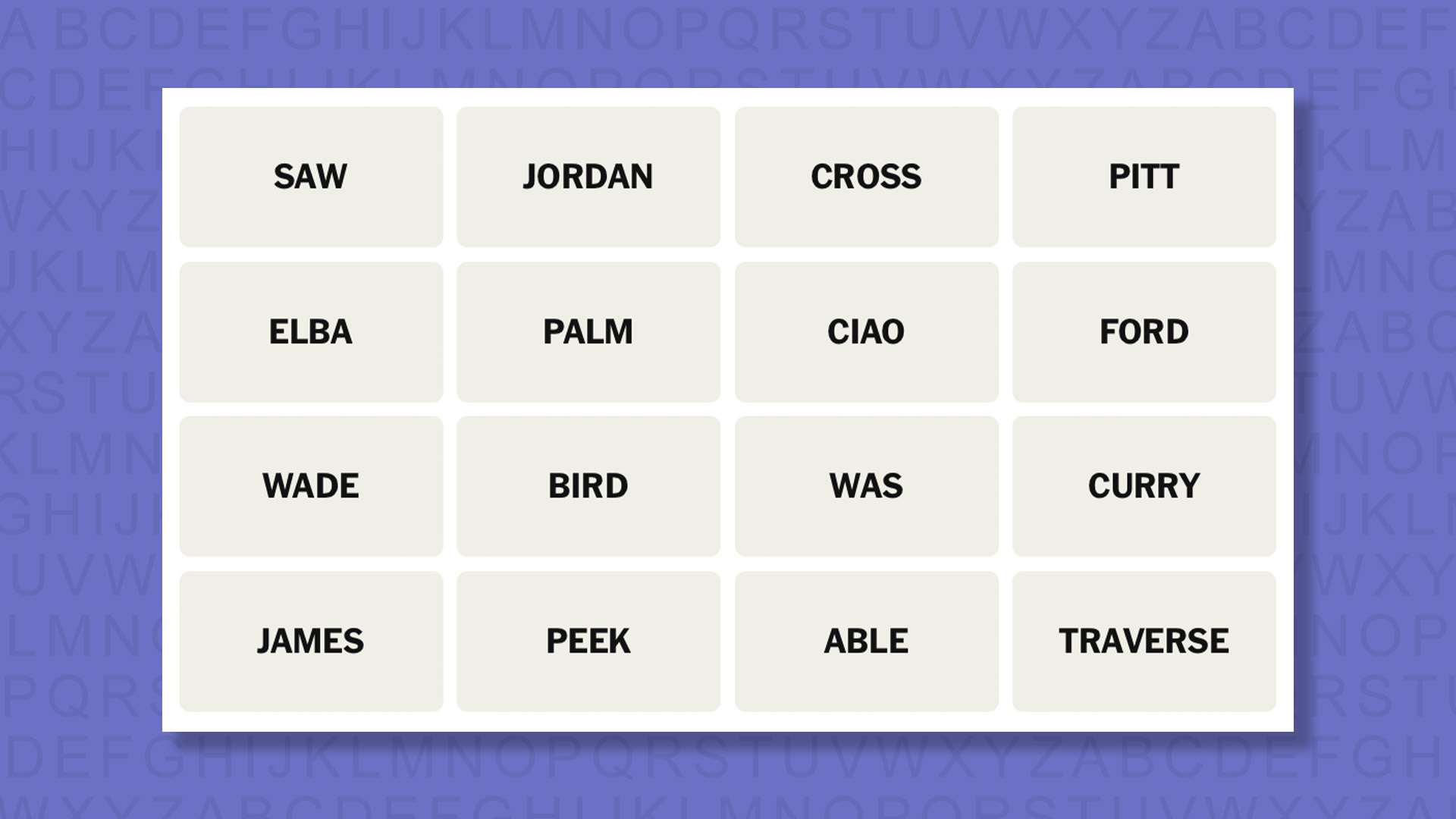 NYT Connections tips for game 1069 on purple background