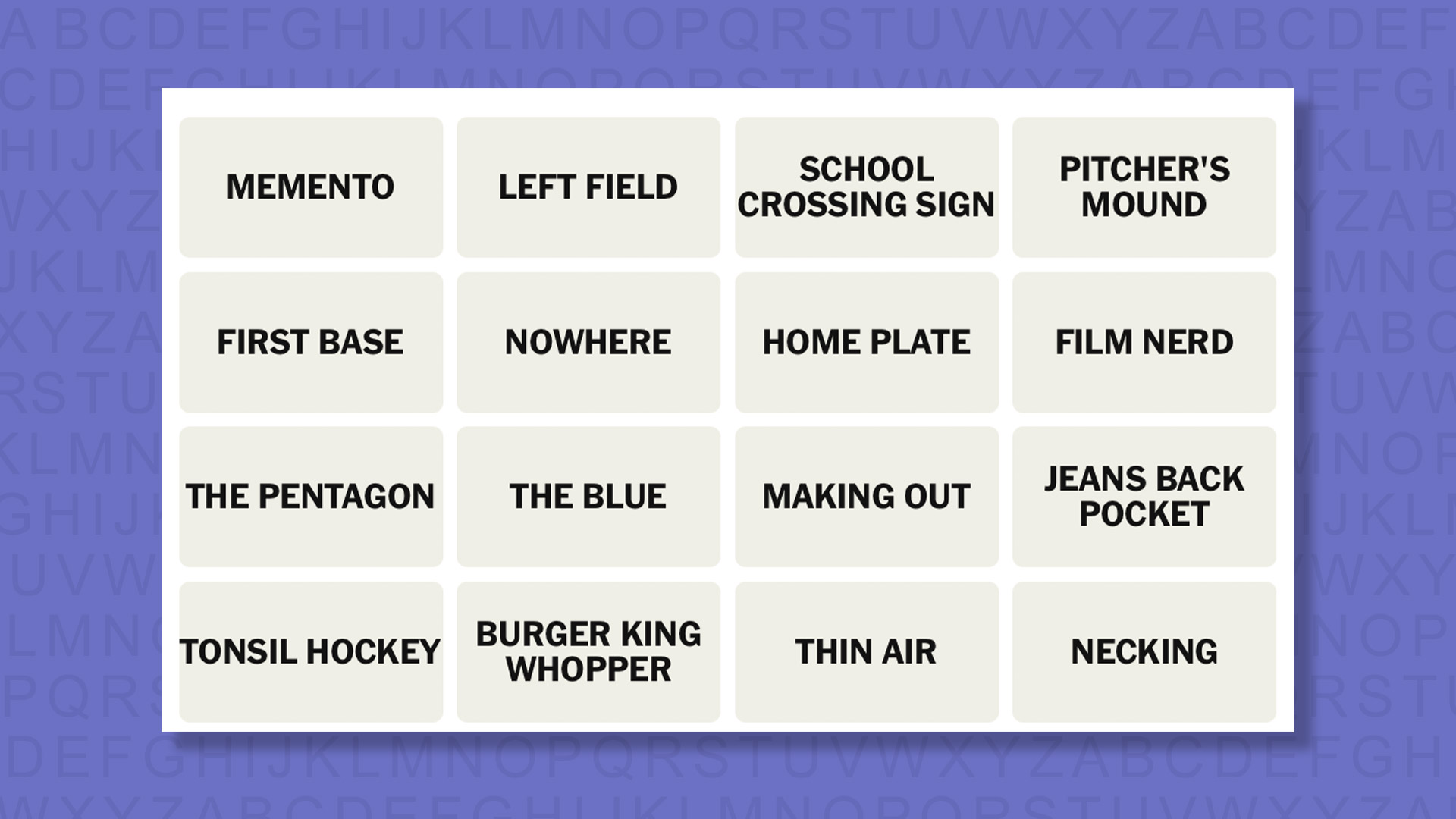 NYT Connections tips for game 1062 on purple background