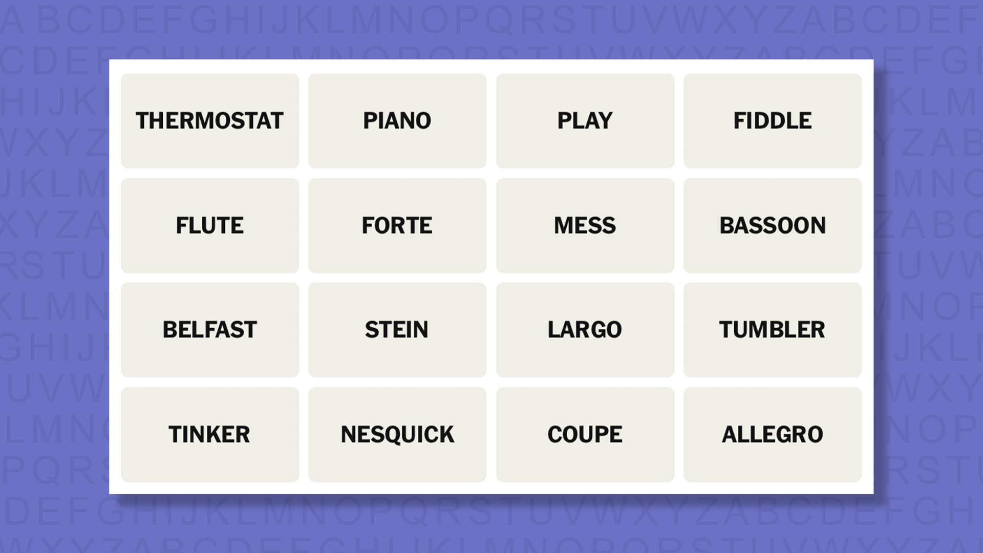 NYT Connections tips for game 1070 on purple background