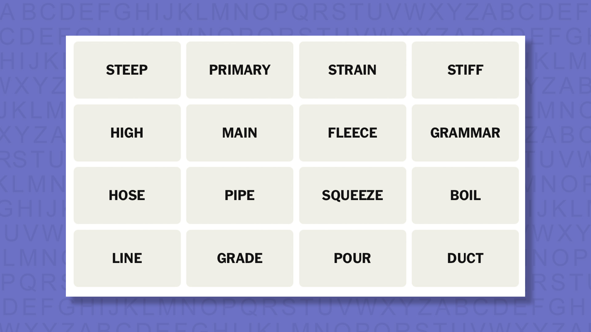 NYT Connections tips for game 1071 on purple background