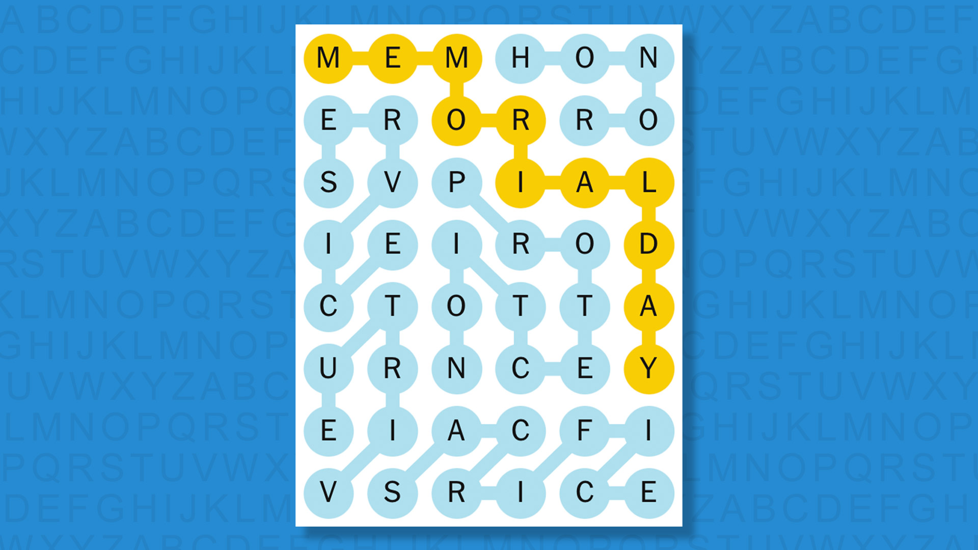 NYT Strands answers for game 813 on blue background