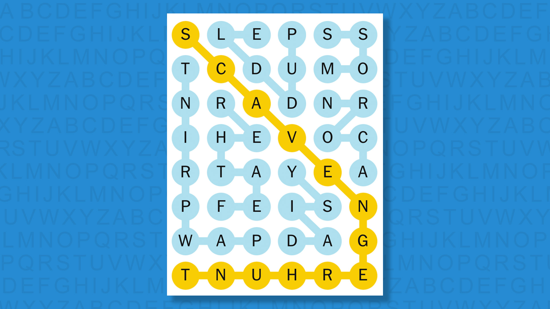 NYT Strands answers for game 814 on blue background