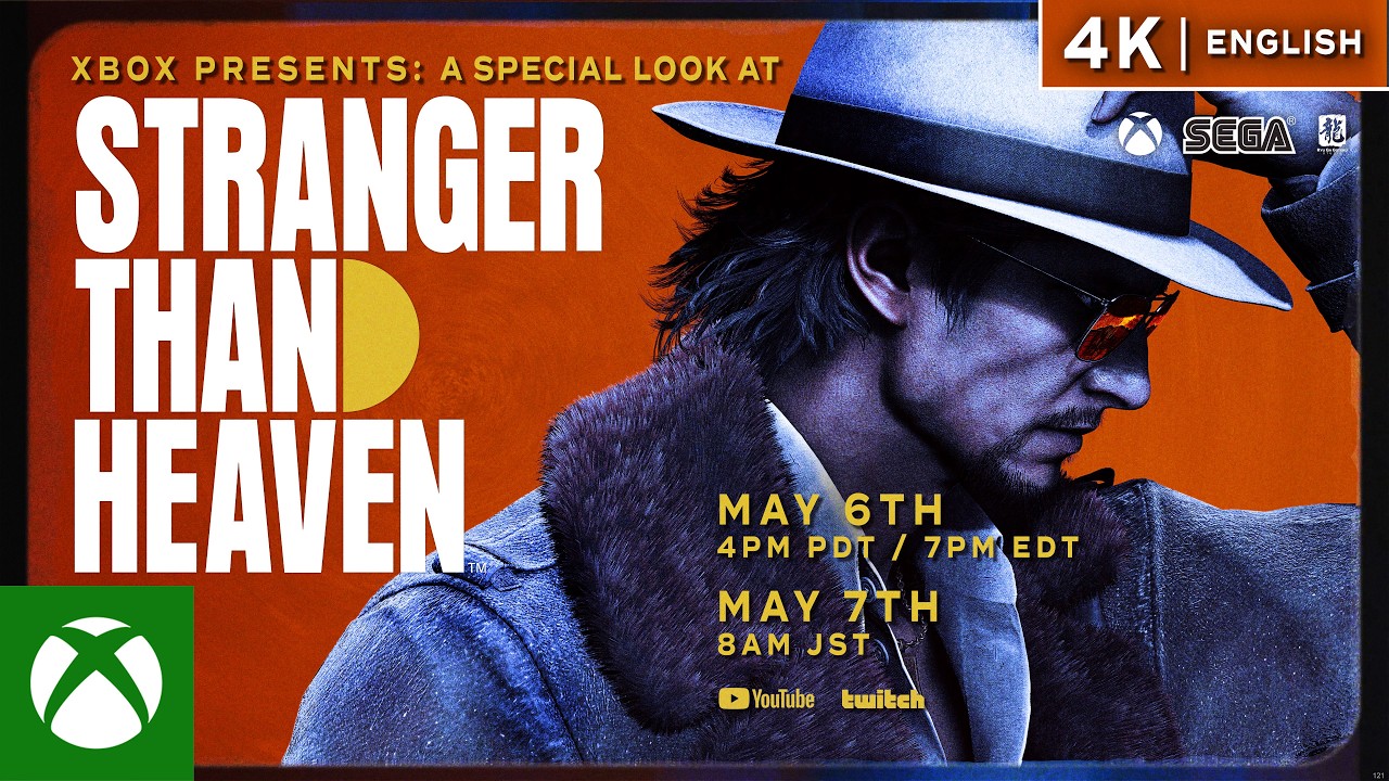 [EN-4K]    Xbox Presents: A Special Preview of STRANGER THAN HEAVEN - YouTube