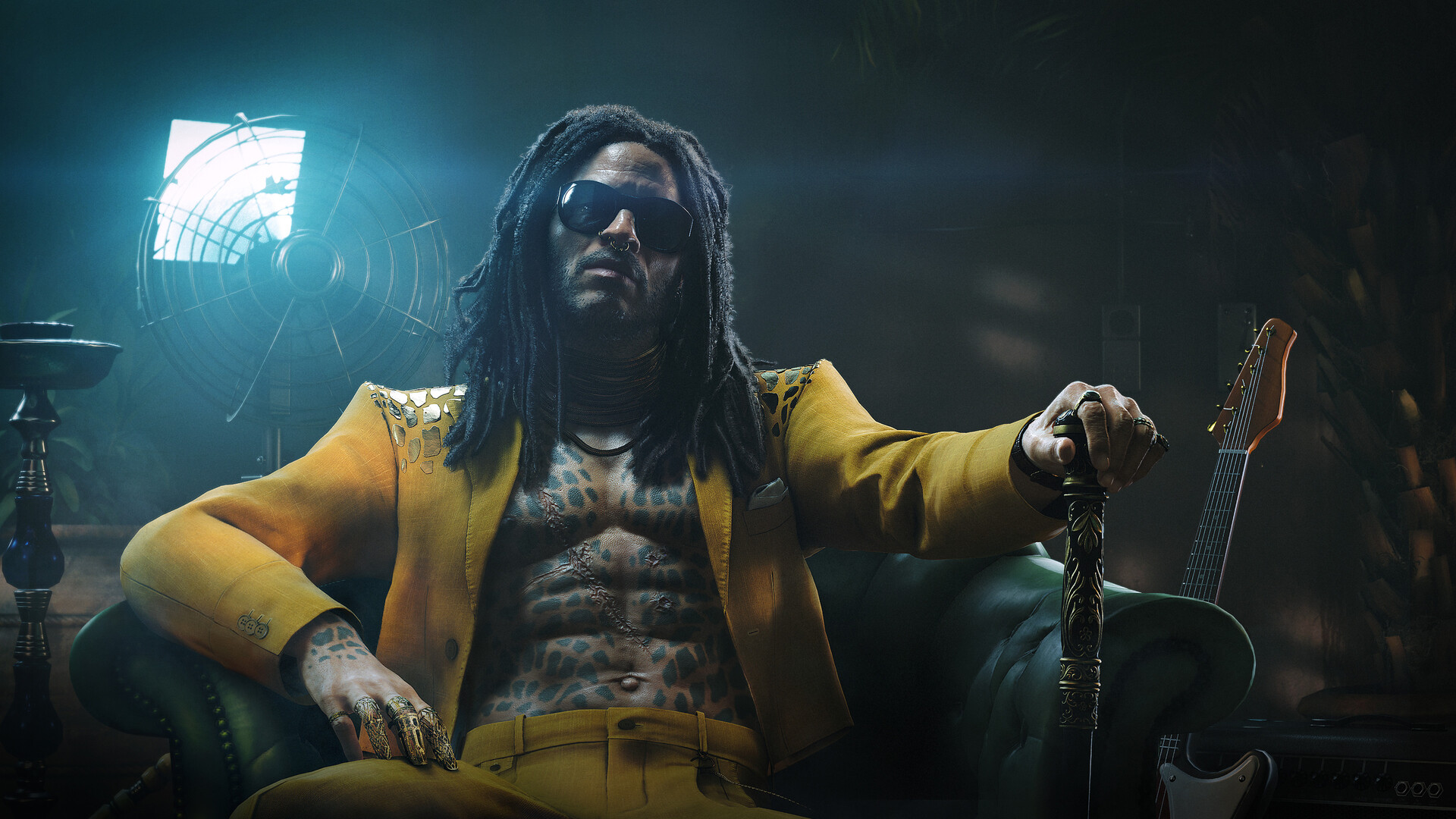 Character of Lenny Kravitz in 007 First Light