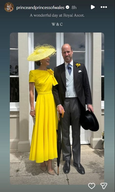 Prince William and Kate post personal message amid Harry and Meghan's UK plans