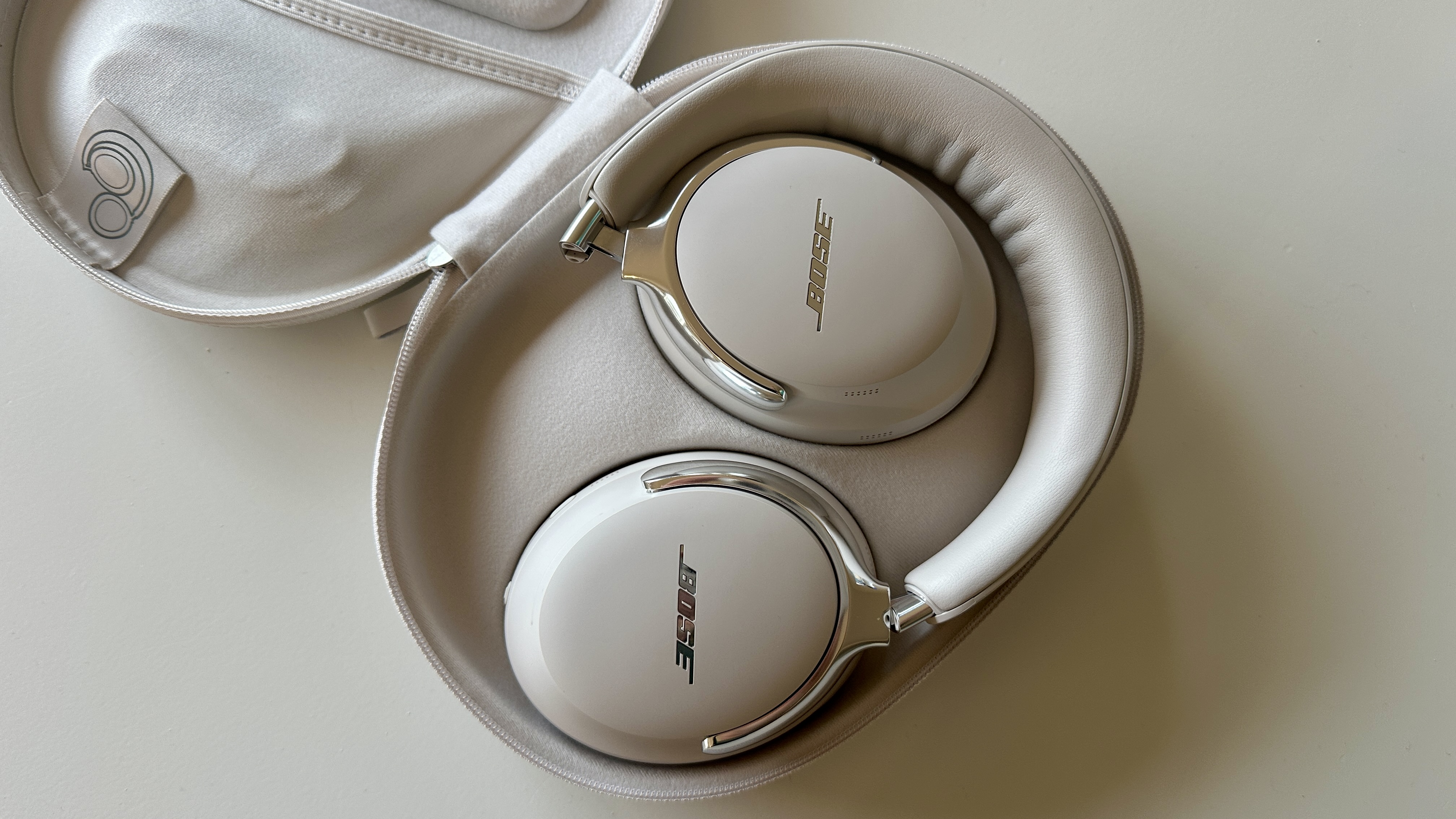 The Bose QuietComfort Ultra headphones (2nd generation) on a plain background.