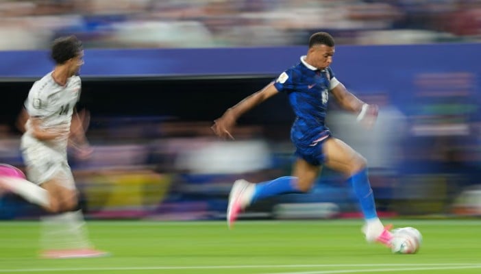Frances Kylian Mbappe in action during 2026 FIFA World Cup Group I against Iraq, Philadelphia Stadium, Philadelphia, Pennsylvania, United States, June 22, 2026. — Reuters