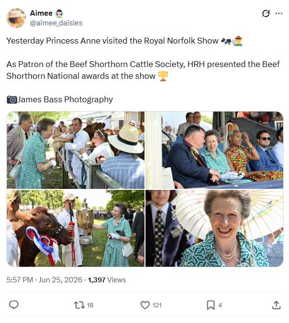 Princess Anne keeps her cool while defending coaches after King Charles