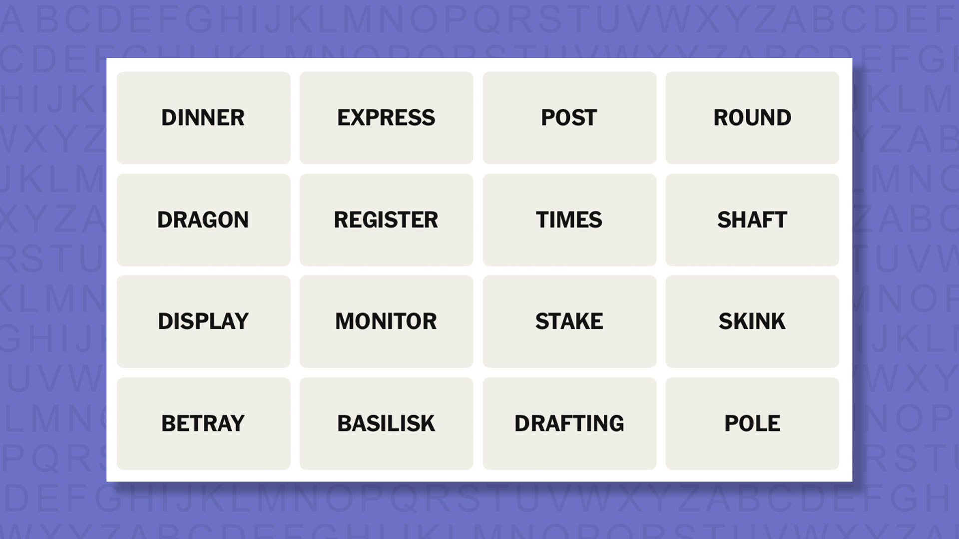 NYT Connections tips for game 1091 on purple background