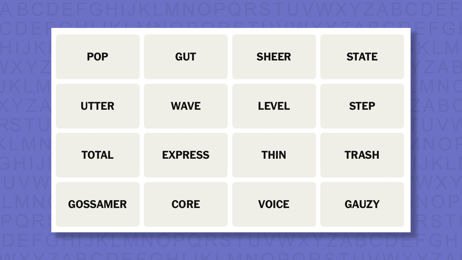 NYT Connections tips for game 1092 on purple background
